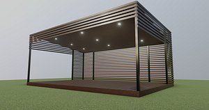 Pergola 3D model