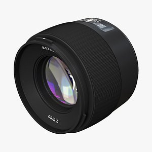 3D model Camera Lens