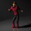 captain scarlet 3d model