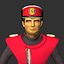 captain scarlet 3d model