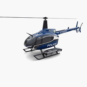 Police Helicopter Robinson R88