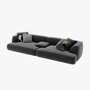 lema cloud sofa - 3D model