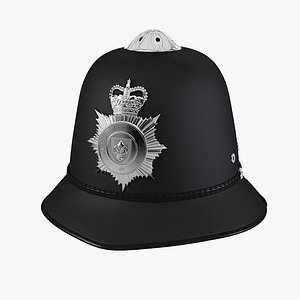 max english police bobby helmet