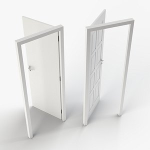door 3d max