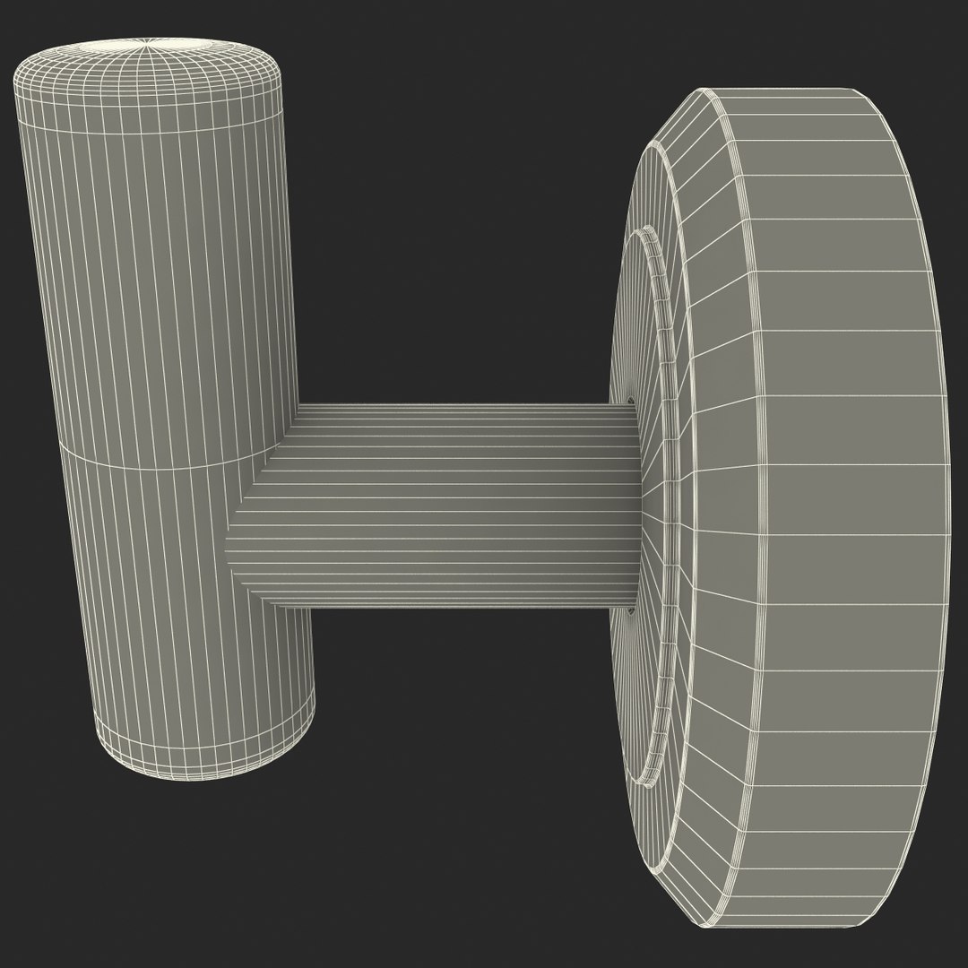Single Robe Hook C4d
