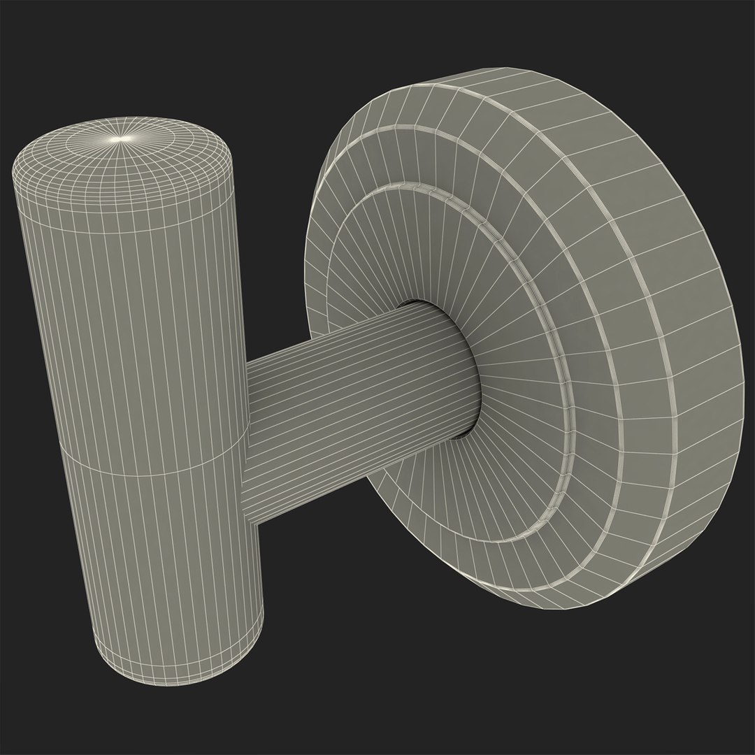 Single Robe Hook C4d