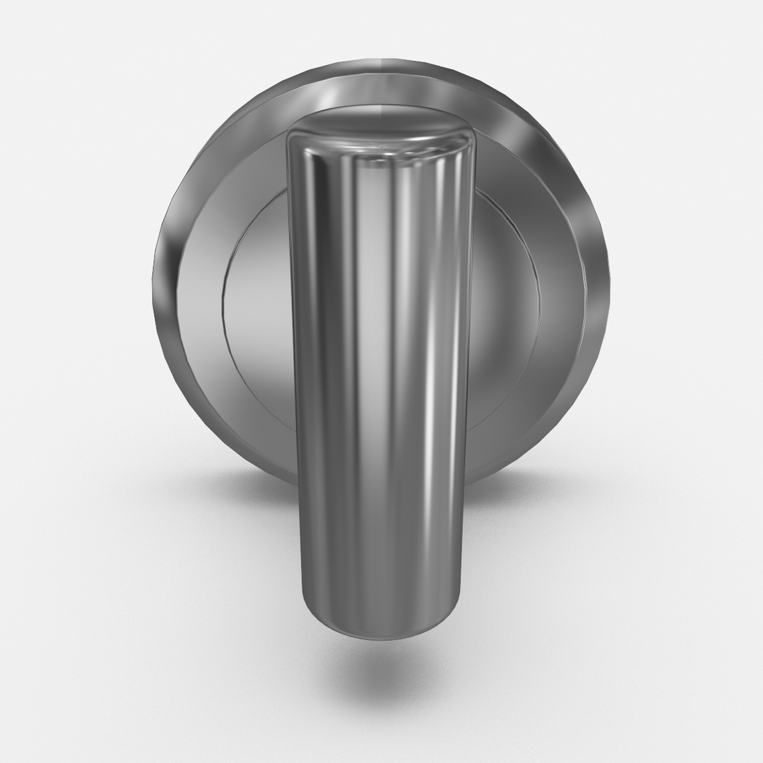 Single Robe Hook C4d
