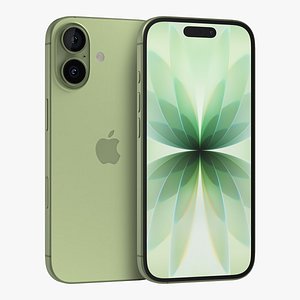 Apple iPhone 17 Sage 3D model