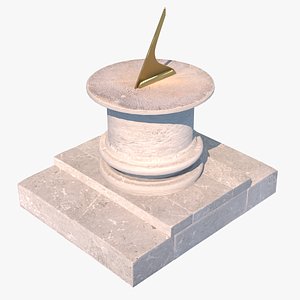 3D model sundial warsaw