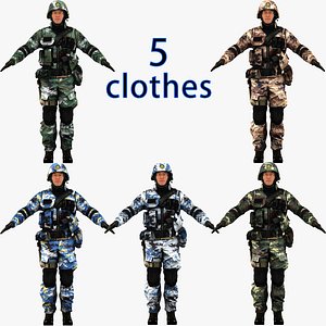 PLA Chinese Soldier 04