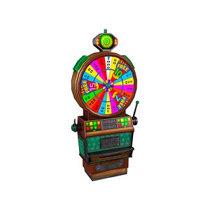Lucky Spin Machine 3D model