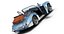 austin-healey 3000 3D model