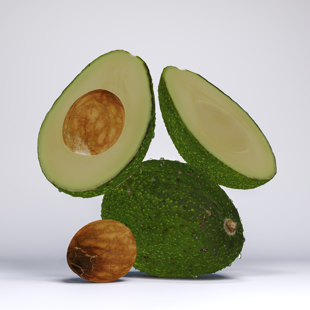 3D Avocado Hass 01 https://p.turbosquid.com/ts-thumb/9u/3UJ7bD/Lm/avocado1_r6/png/1721876645/1920x1080/fit_q87/cce8ee356d32f22e51a5c05f4d53a9e6f71bce8c/avocado1_r6.jpg