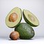3D Avocado Hass 01