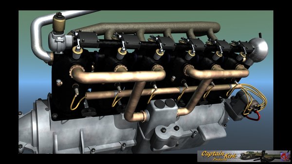 mercedes d engine ww1 lwo
