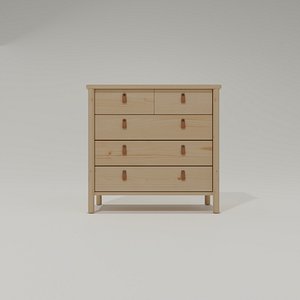 Ikea BJORKSNAS chest of drawers 3D