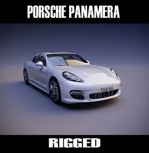 porsche panamera rigged