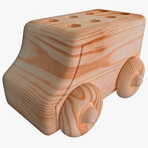 3d model crayon pencil car holder