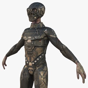 Alien Soldier Character PBR