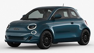 Fiat 500 2021 3D