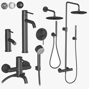 Faucets and showers Paini  COX  set 3D model