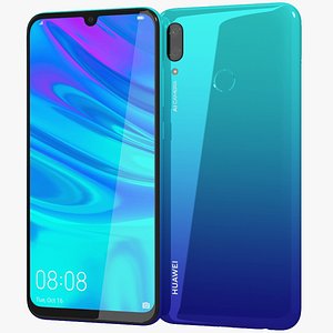 realistic huawei p smart 3D