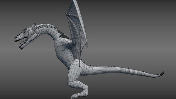 3D dragon blender model - TurboSquid 1378169