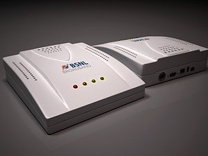 3d model modem