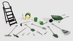 Garden Tools Collection PBR Version