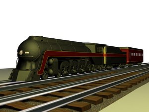maya class j4-8-4 train engine car