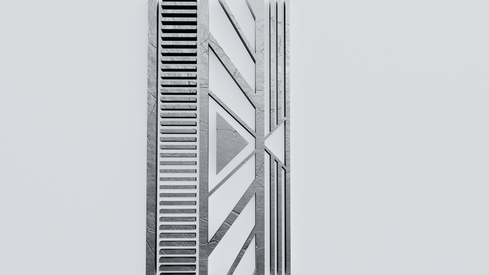 Rectangular Art Deco Style Framework Model - TurboSquid 2286554
