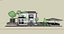 经典住宅外观设计Sketchup