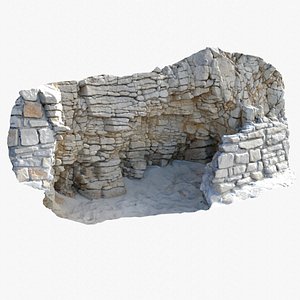 3D Rock 3D Scan Cave