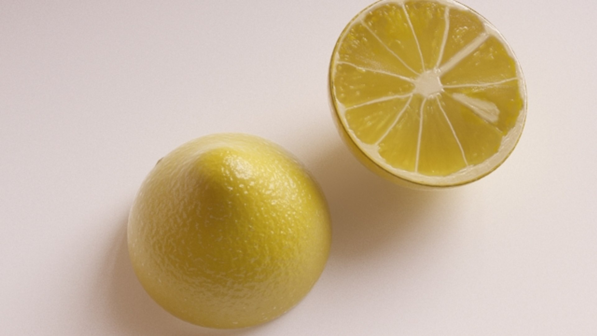 3D Model Juicy Lemon TurboSquid 1270268