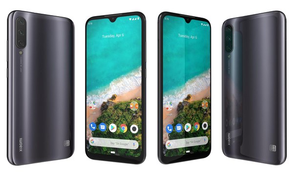 Xiaomi Mi A3 Kind of Gray 3D