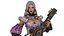 para mujer Archer girl Stock de dibujos animados en 3D