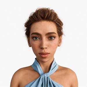 Talia Stylish Female 3D Character 3D model