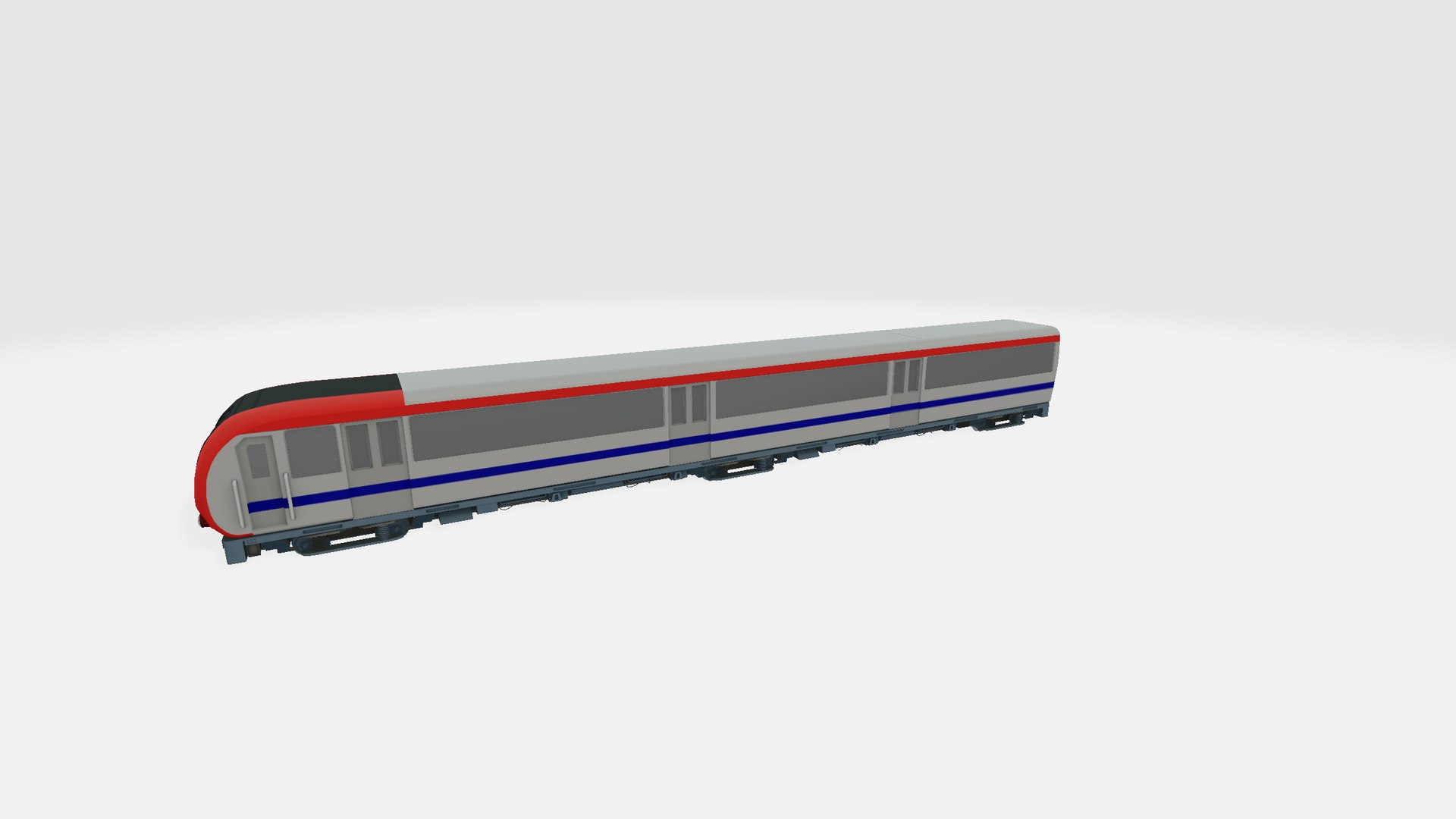 Subway Train 3D Model - TurboSquid 2398528