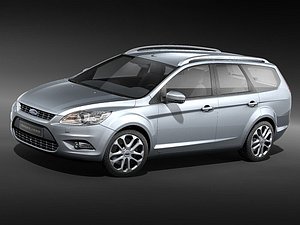 3d model focus 2009 estate