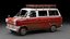 3D Ford Transit Mk1 Minibus