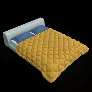 3D moroso lowland bed model