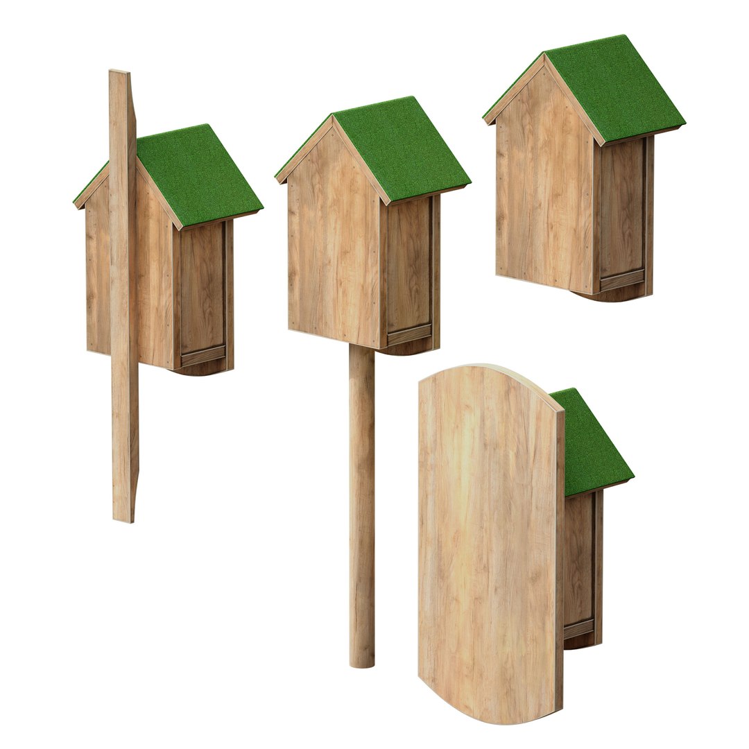Wooden birdhouse 3D model https://p.turbosquid.com/ts-thumb/9u/lmxVay/2S/c0011/jpg/1687252376/1920x1080/fit_q87/26259bf8b08b6085d602e61a85bd5cc07ad415e7/c0011.jpg