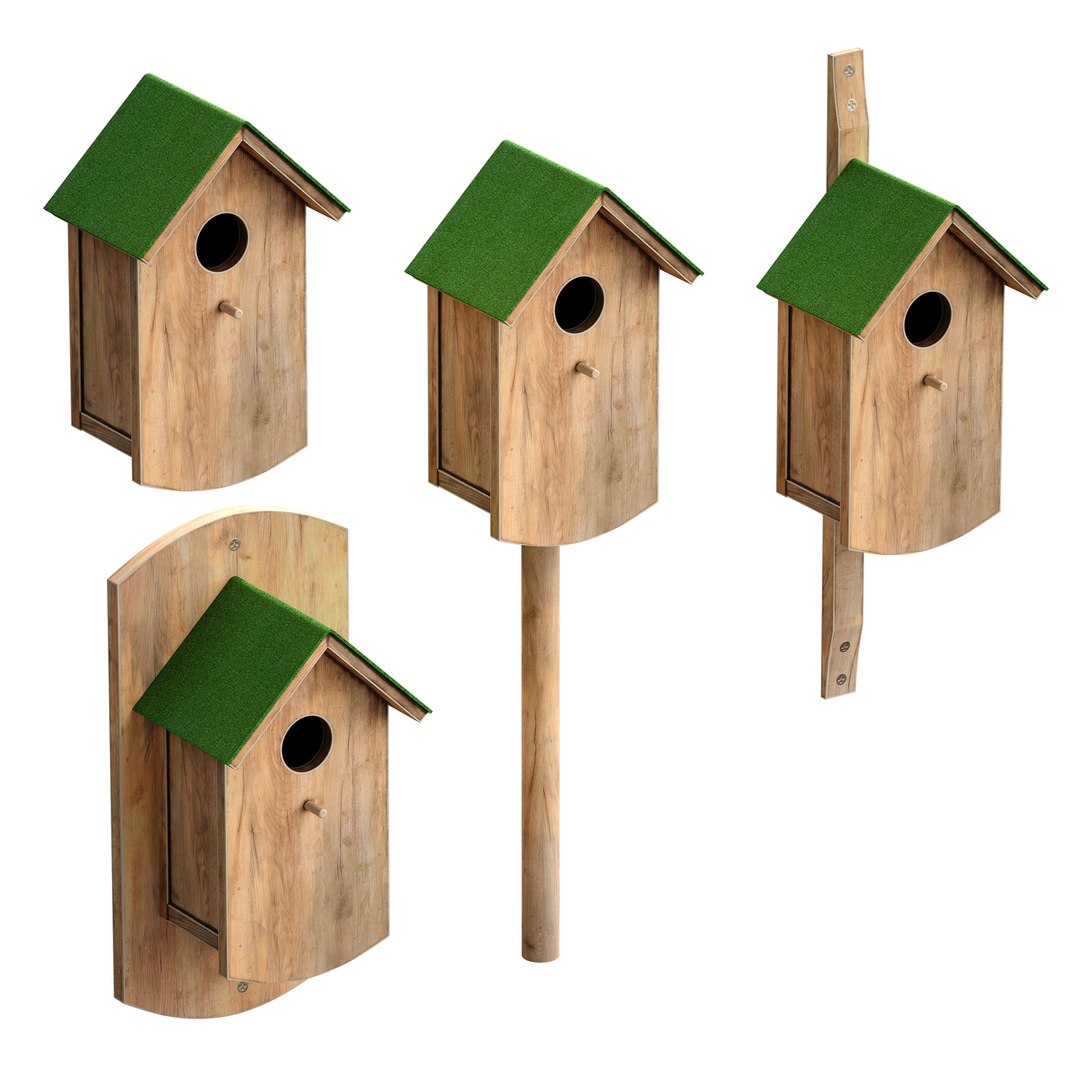 Wooden birdhouse 3D model https://p.turbosquid.com/ts-thumb/9u/lmxVay/hi/c0001/jpg/1687252371/1920x1080/fit_q87/665db9774b7b295a4f8a62a3917674281217fa78/c0001.jpg