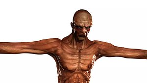 creature monster man 3D model