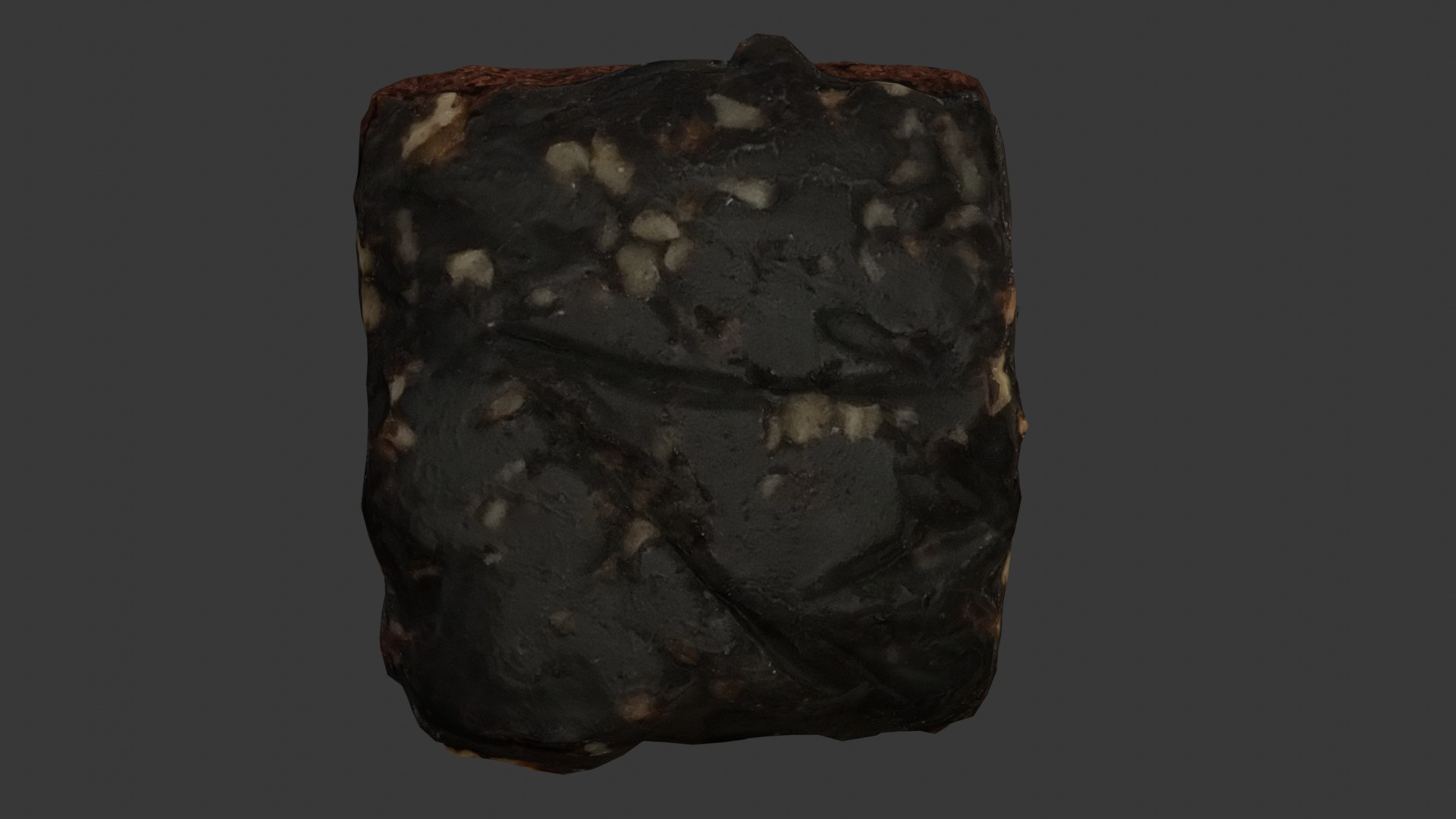 Chocolate Brownie with Nuts Scan 3D model https://p.turbosquid.com/ts-thumb/9u/vQ1PKU/xA/1/jpg/1747542555/1920x1080/fit_q87/cbe0cbd11d20e56cfc0df0dd462ab0f4bfed5fff/1.jpg