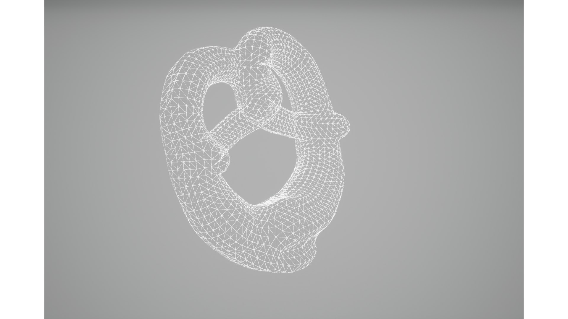 3D Pretzel - Low Poly Model - TurboSquid 1859778