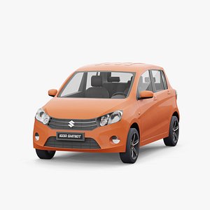 Suzuki Celerio 2015 lowpoly 3D model