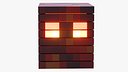 Minecraft Magma Cube Rigged 3D Model Game Ready 4K PBR