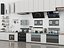 Modern Kitchen Appliances Range Hood Stove Pack