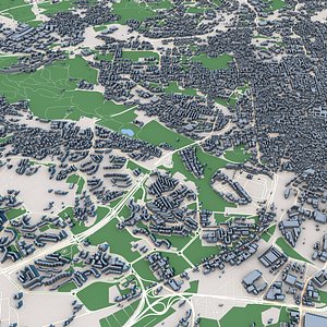 3D Catania City Italy model
